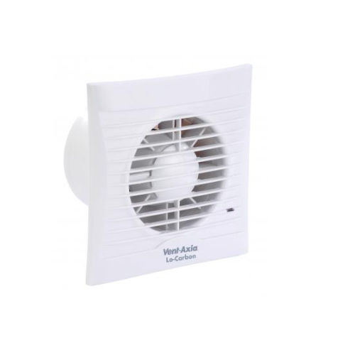Вентилятор экстрактор - LO-CARBON SILHOUETTE 100 / SELV SERIES - VENT-AXIA - настенный / оконный / встраиваемый