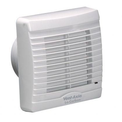 Вентилятор экстрактор - LO-CARBON VA100 / SELV SERIES - VENT-AXIA - осевой / настенный / оконный