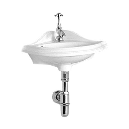 Подвесная раковина - AR036 - Windsor Bathroom Company - из керамики / угловая / стилизованная