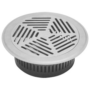Напольный диффузор воздуха - FTD - BROFER SRL - круглый / щелевой