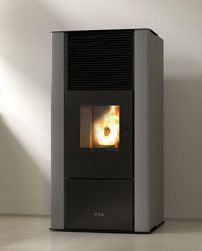 Печь с паровым котлом на пеллетах - ENERGYCA 30 - COLA GF WÄRMETECHNIK - современная / из стали / из чугуна