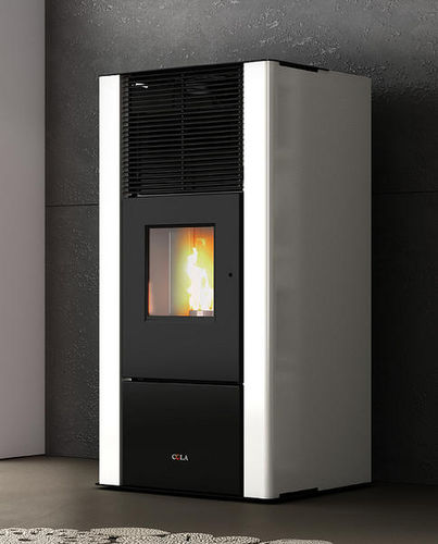 Печь с паровым котлом на пеллетах - ENERGYCA 30S - COLA GF WÄRMETECHNIK - современная / из стали / из чугуна