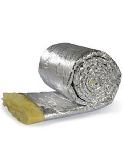 Термическая изоляция - SLEEVEAFS.ALUMINIUM - AFS FLEXIBLE DUCT - из стекловаты / в рулонах / для воздуховода