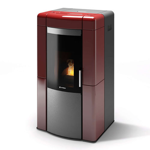 Печь с паровым котлом на пеллетах - MURANO - CS THERMOS S.R.L. - 10 кВ...20 кВ / отдельностоящая / современная