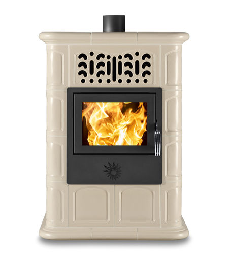 Печь-камин на дровах - BIANCANEVE - CS THERMOS S.R.L. - традиционная / из металла