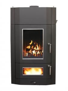 Печь с паровым котлом на пеллетах - JUPO 15K - Hansa Öl- und Gasbrenner GmbH - современная / из стали