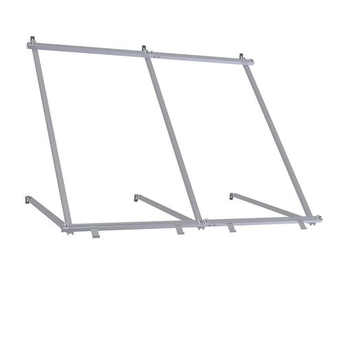 Сборочная система для фасада - KS2100-45-2B - HEWALEX Solar Collectors - встроенная / на солнечной батарее / для фотогальванического оборудования