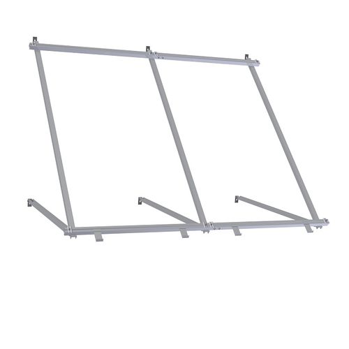 Сборочная система для фасада - KS2600-45-2B - HEWALEX Solar Collectors - встроенная / на солнечной батарее / для фотогальванического оборудования