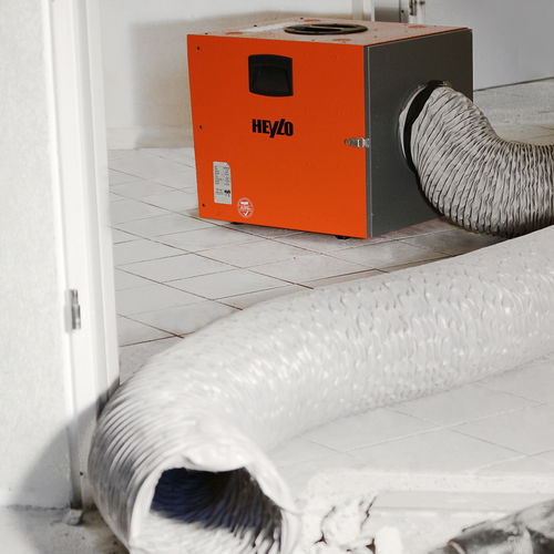 Очиститель воздуха HEPA - POWERFILTER 1400 - Dantherm Group A/S - с активированным углем / отдельностоящий / для профессионального использования