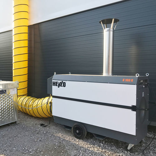 Калорифер на жидком топливе - K 160 R - Dantherm Group A/S - островной / мобильный