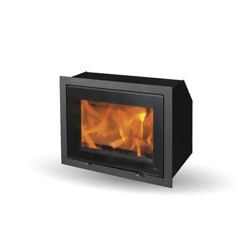 Дровяная топка для камина - H530 MODERN - Jydepejsen A/S - из стали / с естественной конвекцией / современная