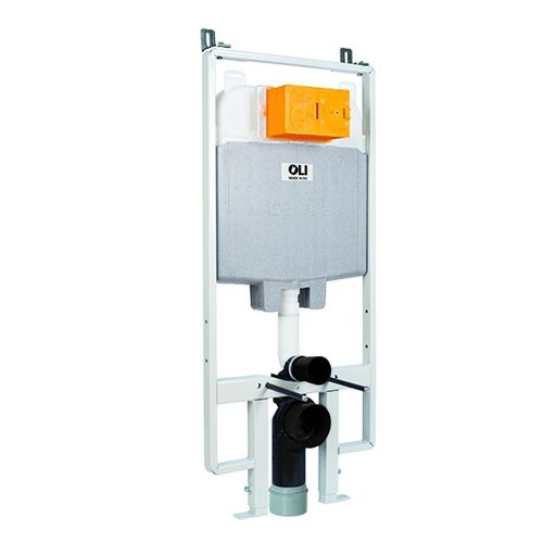 Бак для смыва из полипропилена - OLI74 PLUS S90 SANITARBLOCK - OLI - Sistemas Sanitários S.A. - утопленный / электронный / с ручным управлением