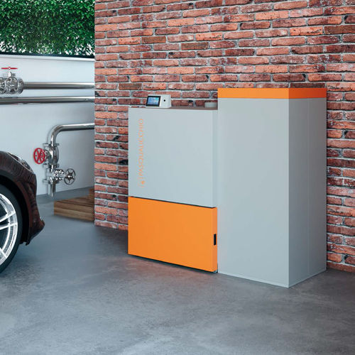 Паровой котел на биомассе - COMPACT POWER PLUS - Pasqualicchio - на пеллетах / с водонагревателем / для домашнего использования