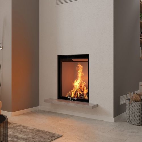Закрытая топка на дровах - Arte Bh - Spartherm - The Fire Company - с 1 поверхностью / из металла / встраиваемая