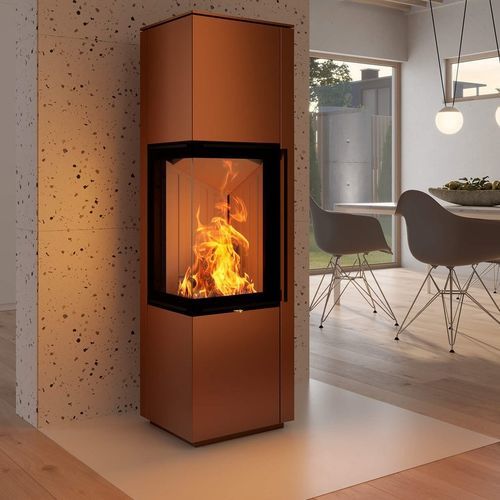 Печь-камин на дровах - Piko L - Spartherm - The Fire Company - 0-5 кВ / 5 кВ...10 кВ / напольная