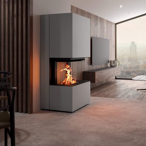 Дровяной камин - Ares - Spartherm - The Fire Company - отдельно стоящий / у стенки / с 3 поверхностями