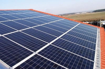 Сборочная система для черепичной кровли - SUN POWER ROOF® - SUNSET Energietechnik GmbH - встроенная / на солнечной батарее / для фотогальванических установок