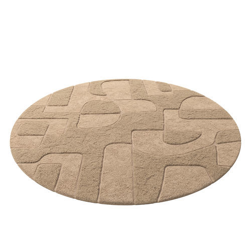 Современный ковер - SABI - EUROFASHION HOMETEXTILES & CONCEPTS - с рисунком / из шерсти / круглый