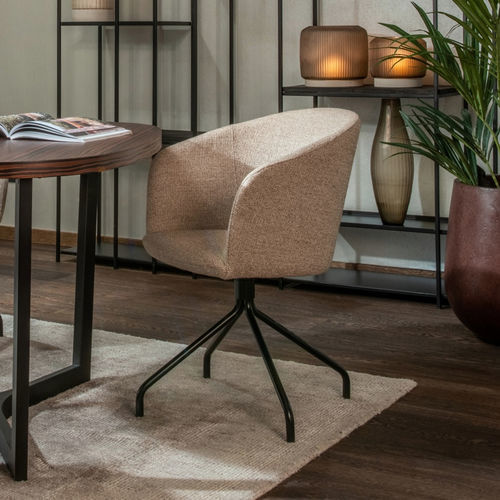Современный cтул - RATIO - EUROFASHION HOMETEXTILES & CONCEPTS - для интерьера / из ткани / с основанием из металла