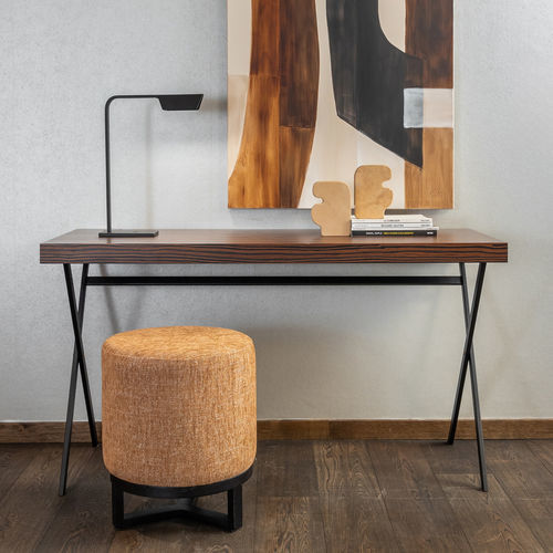 Напольный рабочий стол - CALVIN - EUROFASHION HOMETEXTILES & CONCEPTS - современный / из МДФ / прямой