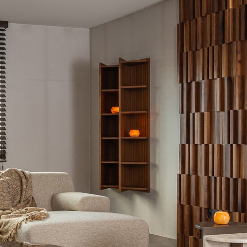 Настенный книжный шкаф - ETAH - EUROFASHION HOMETEXTILES & CONCEPTS - современный / из МДФ