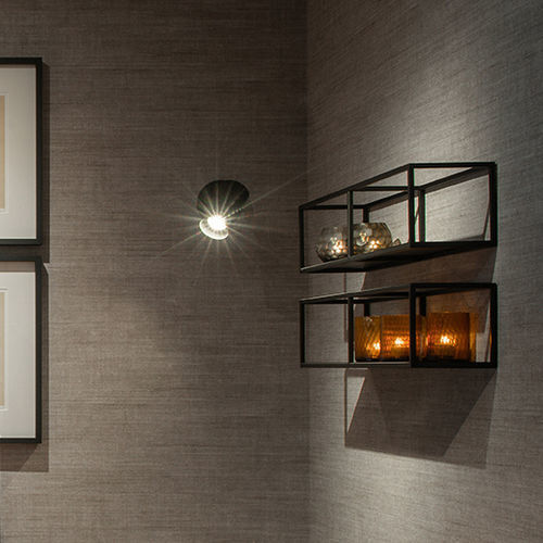 Настенный стеллаж - MANIFEST S - EUROFASHION HOMETEXTILES & CONCEPTS - современный / из металла / черный