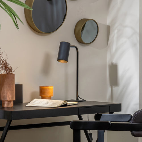 Настольная лампа - COONS - EUROFASHION HOMETEXTILES & CONCEPTS - из стали / современная / проводная