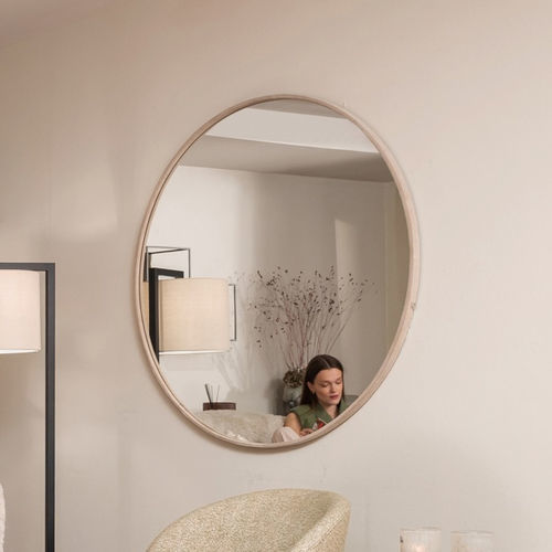 Настенное зеркало - CHAO - EUROFASHION HOMETEXTILES & CONCEPTS - современное / круглое / из МДФ