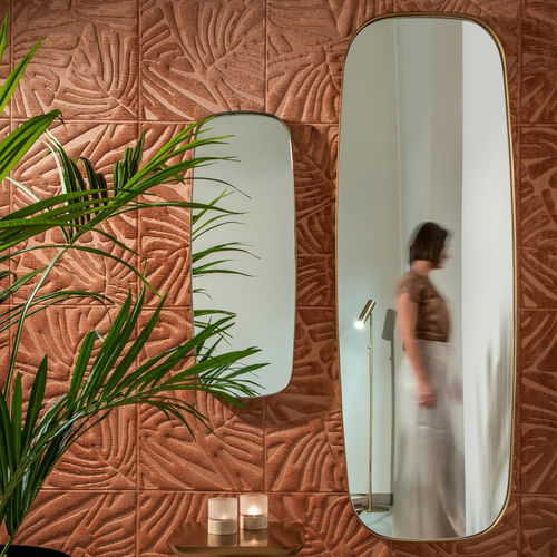 Настенное зеркало - SCUTARI M - EUROFASHION HOMETEXTILES & CONCEPTS - современное / прямоугольное / из железа