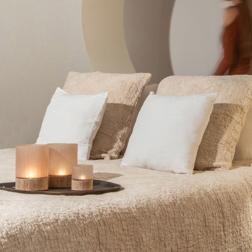 Квадратная подушка - ANEMONE - EUROFASHION HOMETEXTILES & CONCEPTS - однотонная / для бытового использования / из ткани