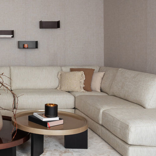 Подушка для дивана - LOTUS - EUROFASHION HOMETEXTILES & CONCEPTS - квадратная / однотонная / для бытового использования