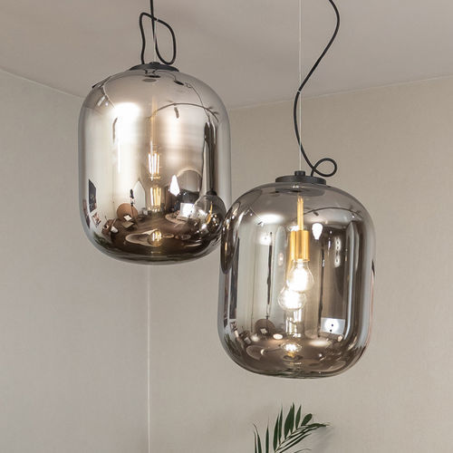 Подвесная лампа - GABOR M - EUROFASHION HOMETEXTILES & CONCEPTS - из металла / из стекла / современная