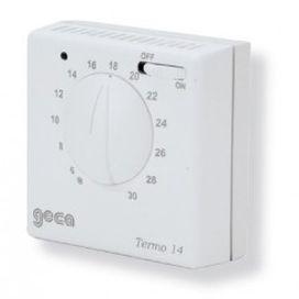 Механический термостат - TERMO 14 - TECNOCONTROL SRL - для кондиционера / настенный / белый