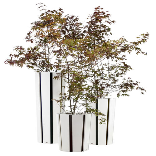 Кадка для садовых растений из бетона - OCTA - FLORA - круглая / на заказ / в высоту