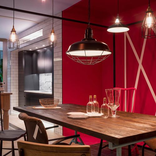 Подвесная лампа - CHESTER - Mullan Lighting - из латуни / из стали / современная