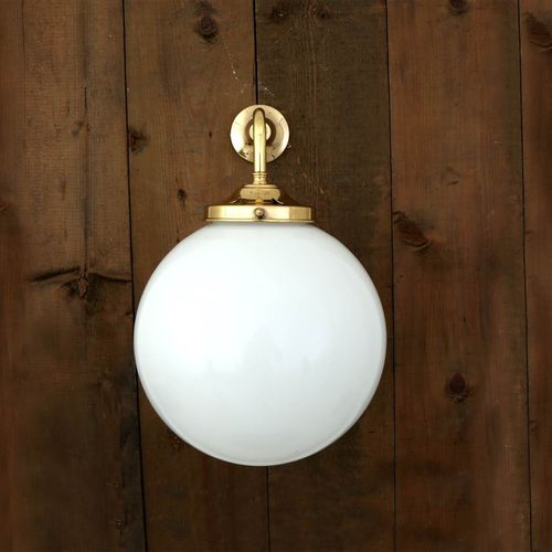 Настенный светильник индустриальный стиль - BAMAKO  - Mullan Lighting - для интерьера / из латуни / из стекла
