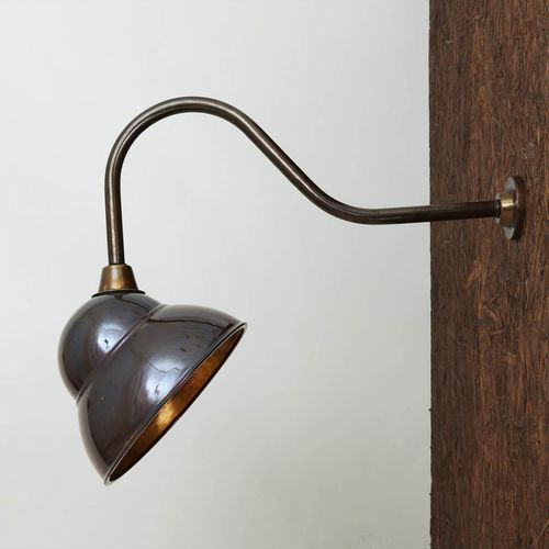 Настенный светильник индустриальный стиль - NOVO   - Mullan Lighting - для наружного применения / из латуни / из стали
