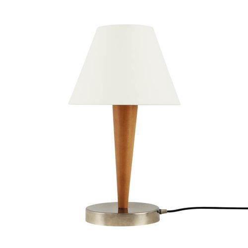 Настольная лампа - PERTH  - Mullan Lighting - из латуни / из дерева / современная