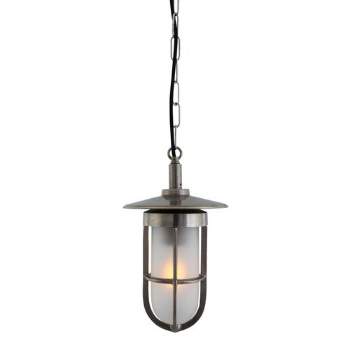 Подвесная лампа - RAMOR  - Mullan Lighting - из латуни / из полированной латуни / из стекла