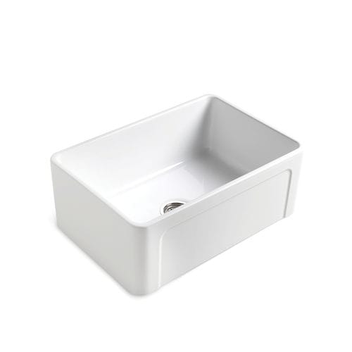 Кухонная раковина 1 чаша - Cook 76 - LK03 - BLEU PROVENCE - без сушки / из керамики / встраиваемая снизу