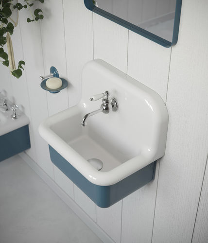 Подвесная раковина - TCL45 - BLEU PROVENCE - из керамики / с умягчителем воды / матовая отделка