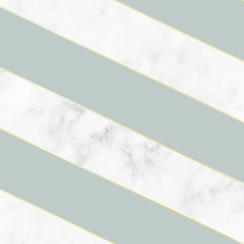 Современный обои - DIAGONAL MARBLE - GREEN - Mineheart - из нетканых материалов / в полоску / имитация мрамора