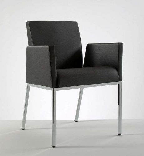 Современное кресло для посетителей - LOUNGE - MASCAGNI - из ткани / из пенополиуретана / для профессионального использования