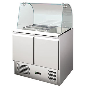 Салатница для профессионального использования - MAGIC SAV 9000 - FRIGEO PERFECT COOLING - из нержавеющей стали