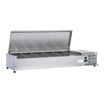Наприлавочная холодильная витрина - SERIE AKV GN 1/4 - FRIGEO PERFECT COOLING - для торговли / по индивидуальному заказу