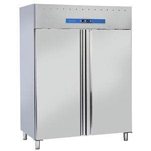 Холодильник с двойной дверью - LOGIC F 1400 - FRIGEO PERFECT COOLING - для профессионального использования / отдельно стоящий / из нержавеющей стали