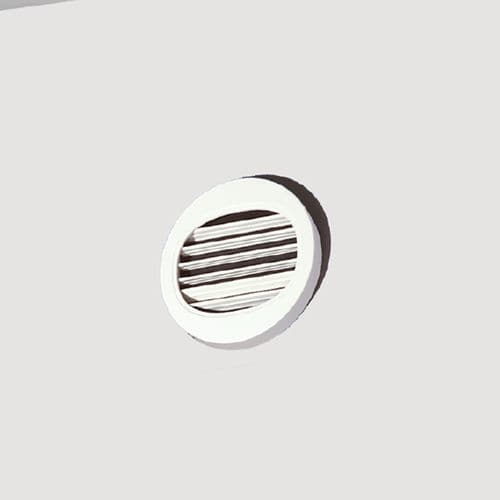 Вентиляционная решетка из металла - EIV - SWEGON - круглая / для интерьера / для профессионального использования