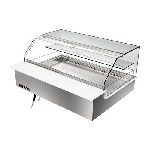 Стоечная холодильная витрина - Easy - Moving Glass & Metal Design - полочная / для кондитерских изделий / для хлебопекарни