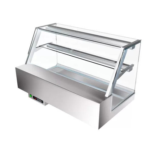 Стоечная холодильная витрина - Panini - Moving Glass & Metal Design - полочная / для кондитерских изделий / из нержавеющей стали