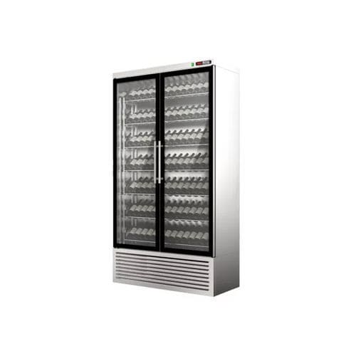 Стоечная холодильная витрина - Concept2 - Moving Glass & Metal Design - полочная / для ресторана / для профессиональной кухни
